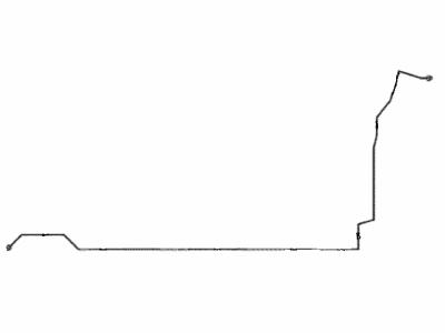Toyota 47321-0D440 Tube,  Rear Brake,  NO.1