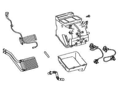 Toyota 87050-0D011 Radiator Assy,  Air Conditioner