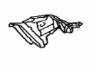 Toyota 61733-0D021 Panel,  Roof Side,  Inner Front RH