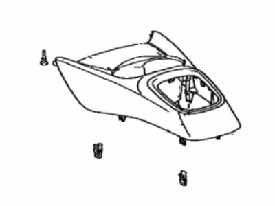 Toyota 58804-0D190-C4 Panel Sub-Assy,  Console,  Upper