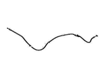 Toyota 53630-52230 Cable Assy,  Hood Lock Control