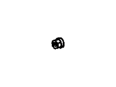 Toyota 90080-17021 Nut (For Rear Wiper Arm Setting)