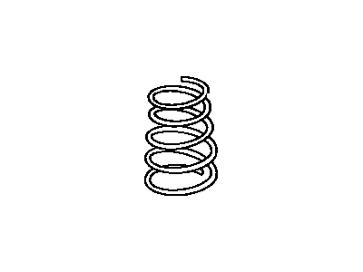 Toyota 48231-06560 Spring,  Coil,  Rear RH