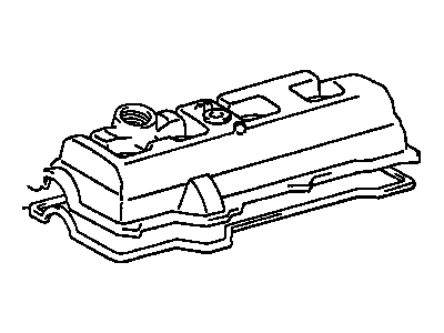 Toyota 11201-74071 Cover Sub-Assy,  Cylinder Head