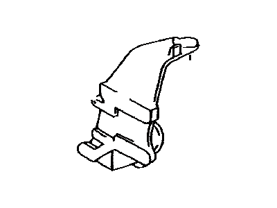 Toyota 12321-20020 Bracket,  Engine Mounting,  Rear(For Transverse Engine)