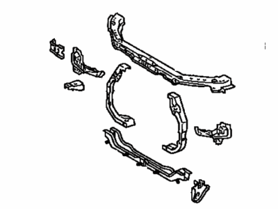 Toyota 53201-06040 Support Sub-Assembly, Radiator