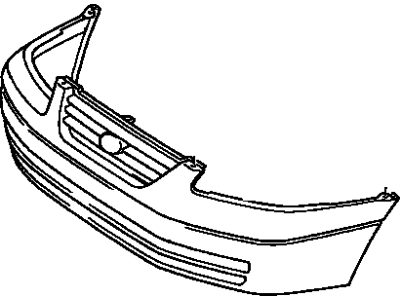 Toyota 52119-33910 Cover,  Front Bumper