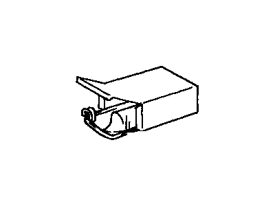 Toyota 63652-AA030-G0 Cover,  Roof Console Box
