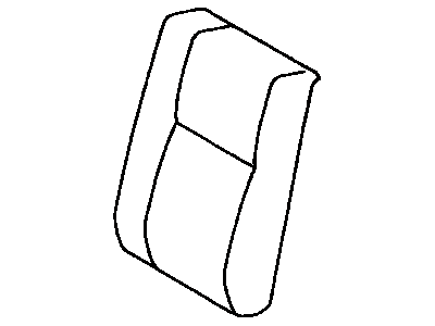 Toyota 71078-AA120-B0 Cover, Rear Seat Back, Driver Side(For Separate Type)