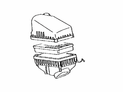 Toyota 17700-0A040 Cleaner Assembly, Air