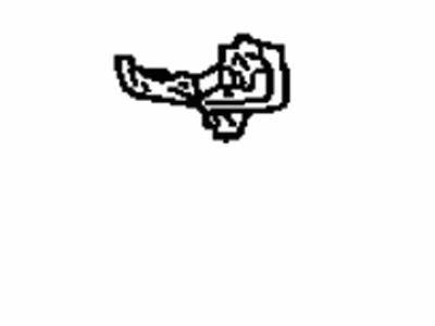 Toyota 53203-06030 Support Sub-Assembly, Radiator, Driver Side