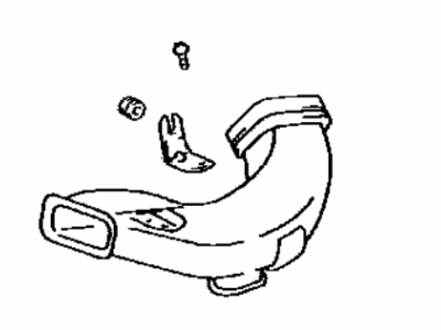 Toyota 17750-03010 Inlet Assembly, Air Cleaner
