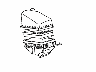 Toyota 17700-03120 Cleaner Assembly, Air