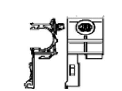 Toyota 82712-04140 Support, Wiring Harness