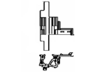 Toyota 82712-04091 Support, Wiring Harness