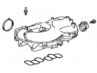 Toyota 17190-0P100 Tank Assy,  Intake Air Surge