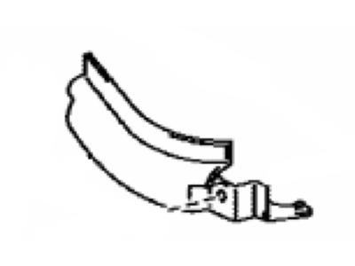 Toyota 48737-42021 Cover,  Rear Suspension Arm,  RH
