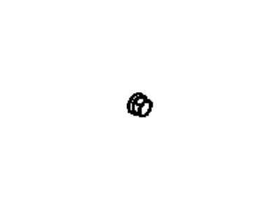 Toyota 90179-06070 Nut (For Rear Wiper Arm Setting)