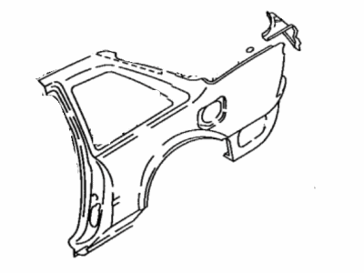 Toyota 61601-1E911 Outer Panel