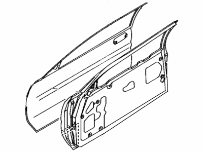 Toyota 67002-1A320 Door Shell