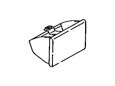 Toyota 74109-32010-22 Receptacle Assembly, Rear Ash