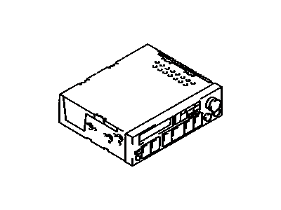 Toyota 86260-20170 Tape Player Assy