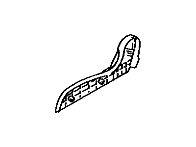 Toyota 71862-12200-02 Side Shield