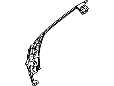 Toyota 61021-1A090 Hinge Pillar
