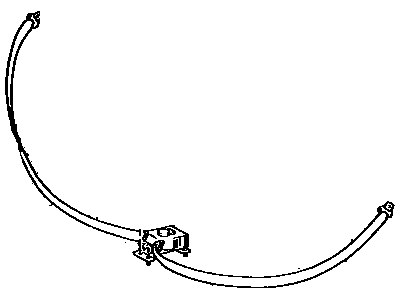 Toyota 73100-12030-03 Retractor