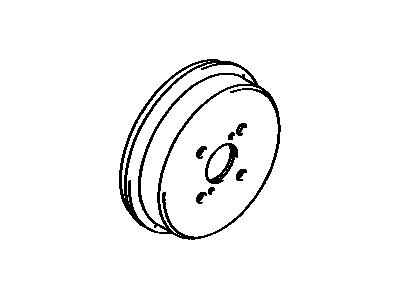 Toyota Celica Brake Drum - 42431-20080