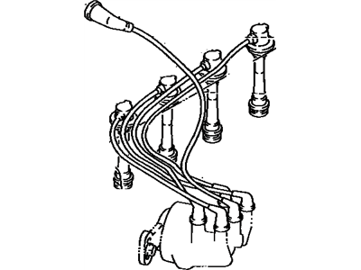 Toyota Corolla Spark Plug Wire - 90919-21463