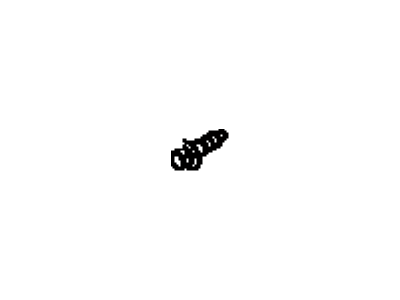 Toyota 90119-06005 Bolt, With Washer