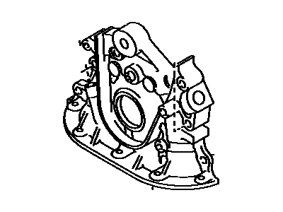 Toyota 15101-16050 Body Sub-Assy,  Oil Pump
