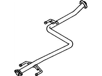 Toyota 17420-16410 Center Pipe