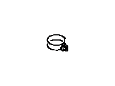 Toyota 96111-10330 Clamp Or Clip(For Air Injection System Hose)