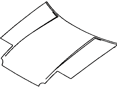 Toyota Corolla Hood - 53301-12620