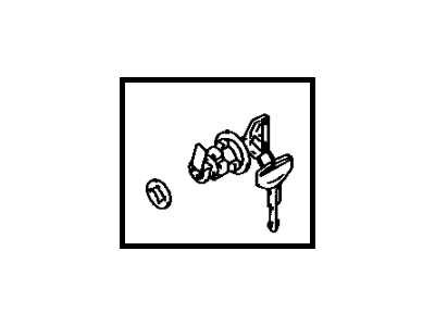 Toyota 69055-12520 Lock