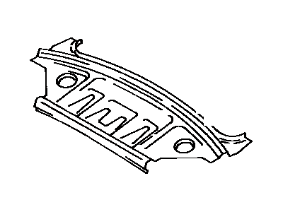 Toyota 64101-12400 Panel Above Lid