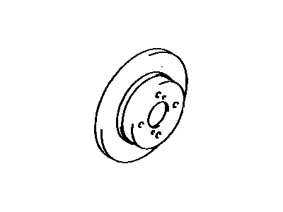 Toyota 42431-12090 Brake Rotor