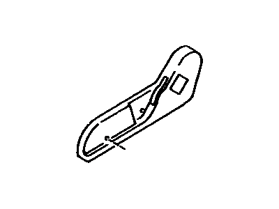 Toyota 71812-12160-02 Shield, Front Seat Cushion, Driver Side