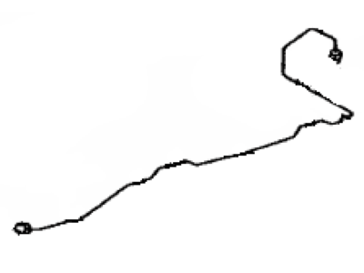 Toyota 47323-0C020 Tube,  Rear Brake,  NO.3