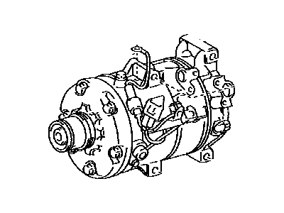 Toyota 88320-07110 Compressor Assy,  Cooler