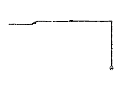 Toyota 47317-07070 Tube,  Front Brake,  NO.7