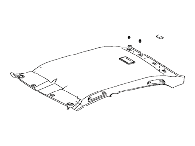 Toyota 63311-07015-B0 Headlining Assy,  Roof