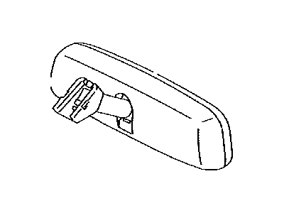 Toyota 87810-07010 Mirror Assembly, Inner Rear View