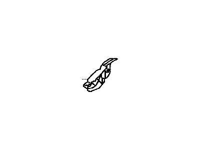 Toyota 62612-35010-B0 Pad
