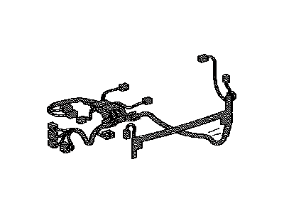 Toyota 82192-AC050 Wire,  Front Seat,  LH