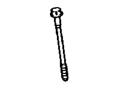 Scion 90105-10536 Bolt, Flange