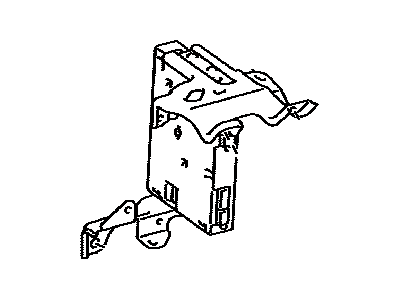 Toyota 86180-07020 Tuner Assembly, Stereo Component