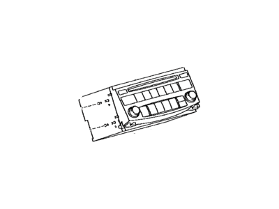Toyota 86120-07110 Receiver Assy,  Radio